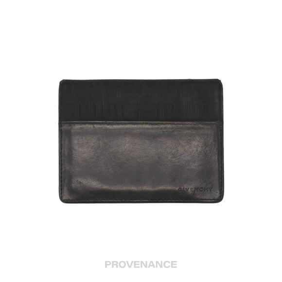 🔴 Givenchy Cardholder Wallet - Black  Leather - Picture 2 of 6